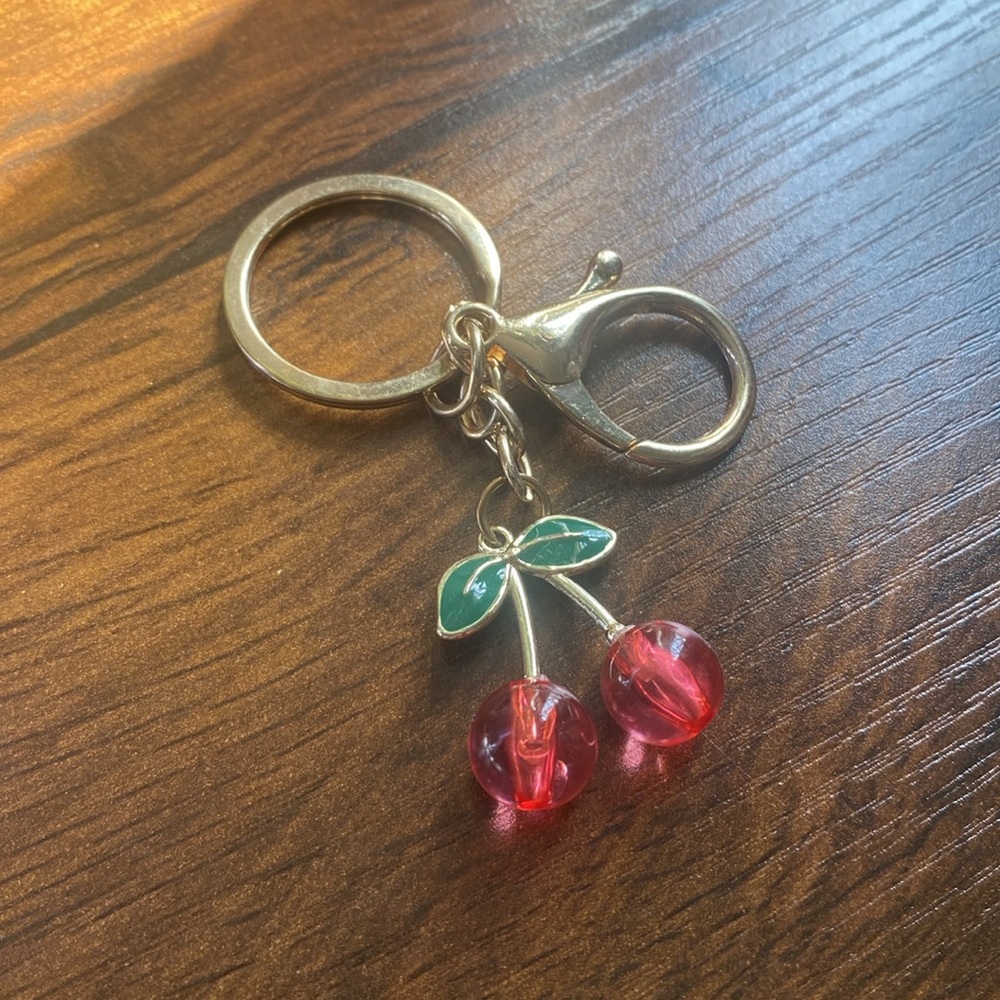 Cherry Bag Charm